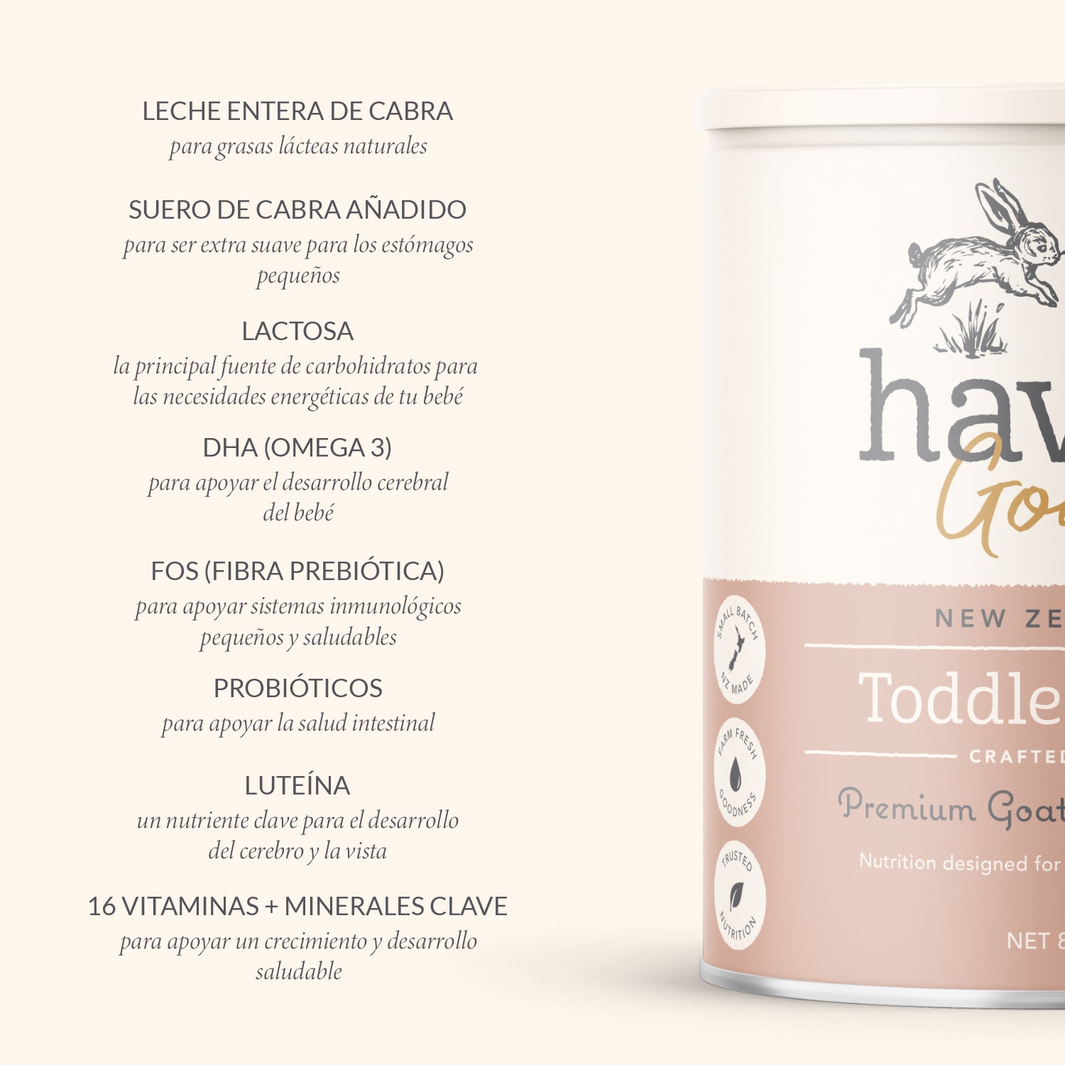 Etapa 3 - Alimento Lácteo de Crecimiento a base de Leche de Cabra